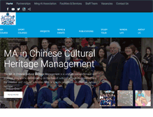 Tablet Screenshot of ming-ai.org.uk